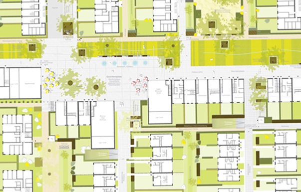 Detail Platzgestaltung